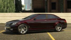 Dark Red Benefactor Schafter Side