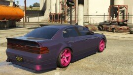 Karin Intruder Purple and Pink Rims