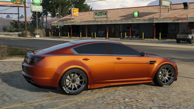 Orange Metallic Ocelot Jackal