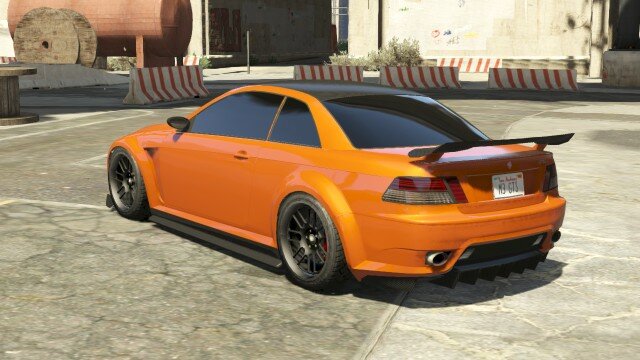 Orange Ubermacht Sentinel XS Rear