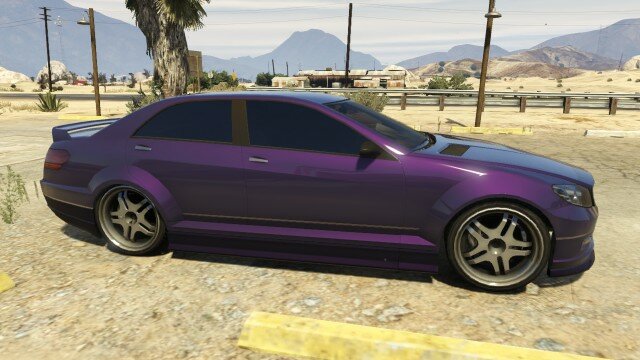 Purple Benefactor Schafter side