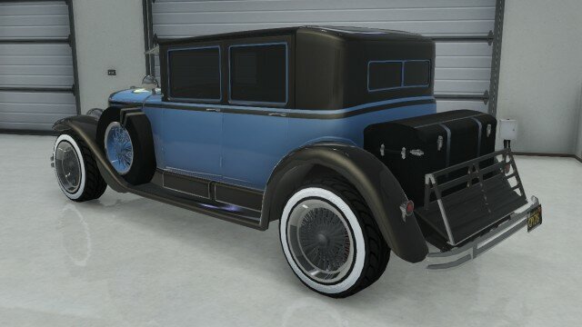 Albany Roosevelt Blue Rear