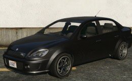 Black Declasse Premier Front GTA 5