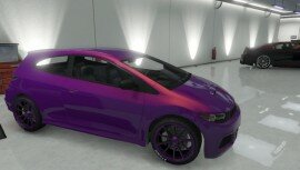 Custom Dinka Blista Purple Paint Job