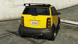 Custom Panto Yellow Rear