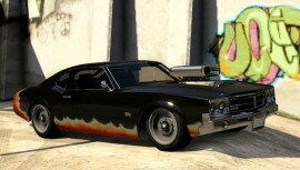 Declasse Stallion Modded GTA 5 Side