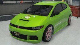 Green Dinka Blista Paint Job