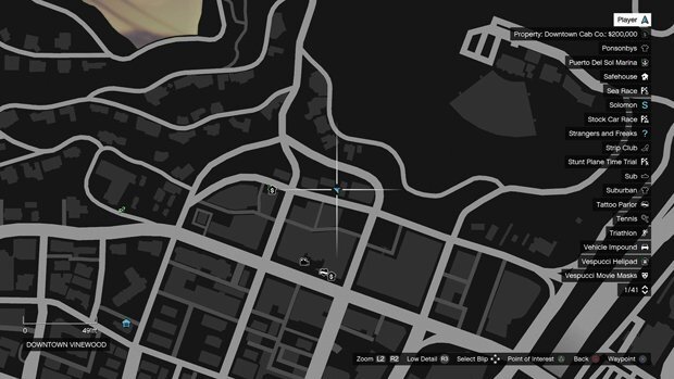 28 Downtown Vinewood monkey mosaic map