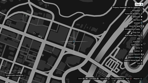 29 Downtown Vinewood monkey mosaic map