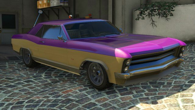 Ballas Buccaneer GTA 5 Front