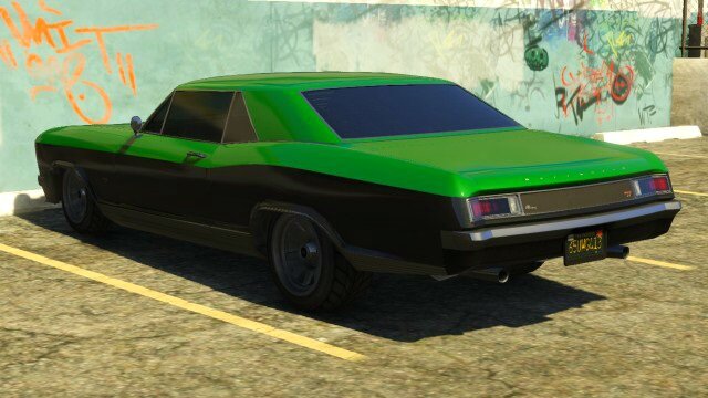 Families Buccaneer GTA 5 Rear