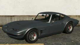 Hardtop Coquette Classic GTA 5 Front