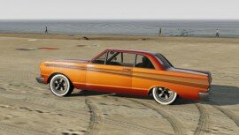 Orange Vapid Blade Custom Side