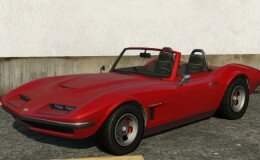 Topless Coquette Classic GTA 5 Front