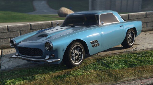 Blue Lampadati Casco GTA Online