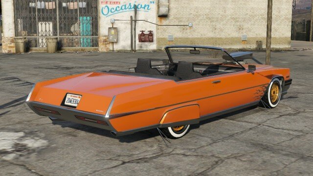 Modded Albany Manana GTA 5 Rear