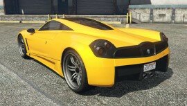 Yellow Pegassi Osiris GTA 5 Rear