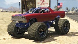 Cheval Marshall Monster Truck GTA 5 Front View