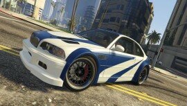 BMW M3 GTR E46 Most Wanted GTA 5 Front