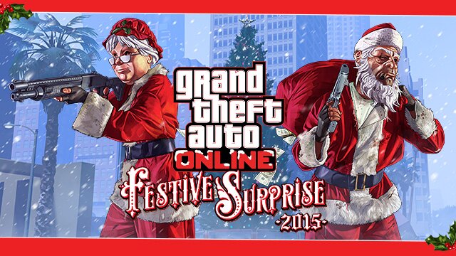 GTA Online Festive Surprise 2015