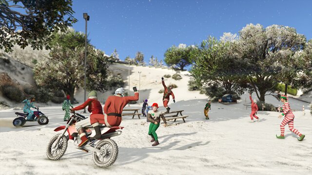 snowball battles GTA Online